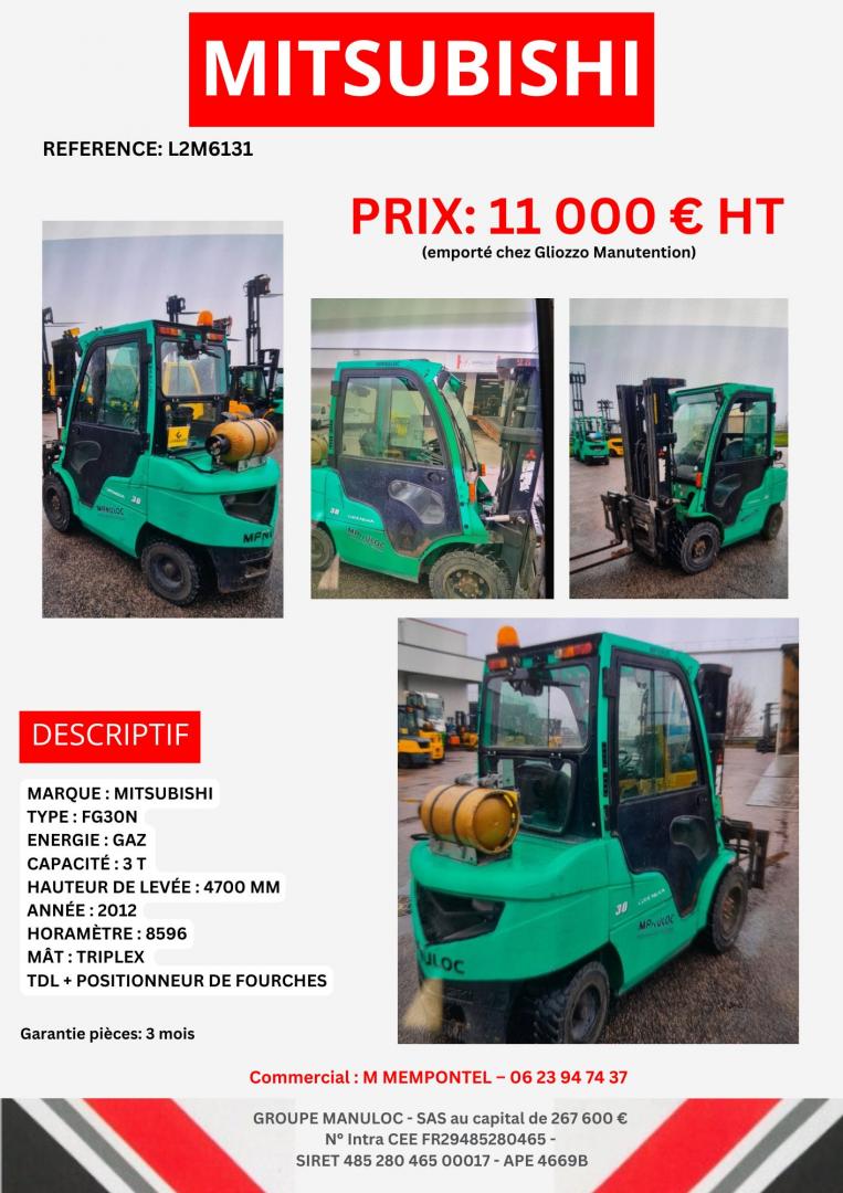 Location chariot élévateur Montpellier
